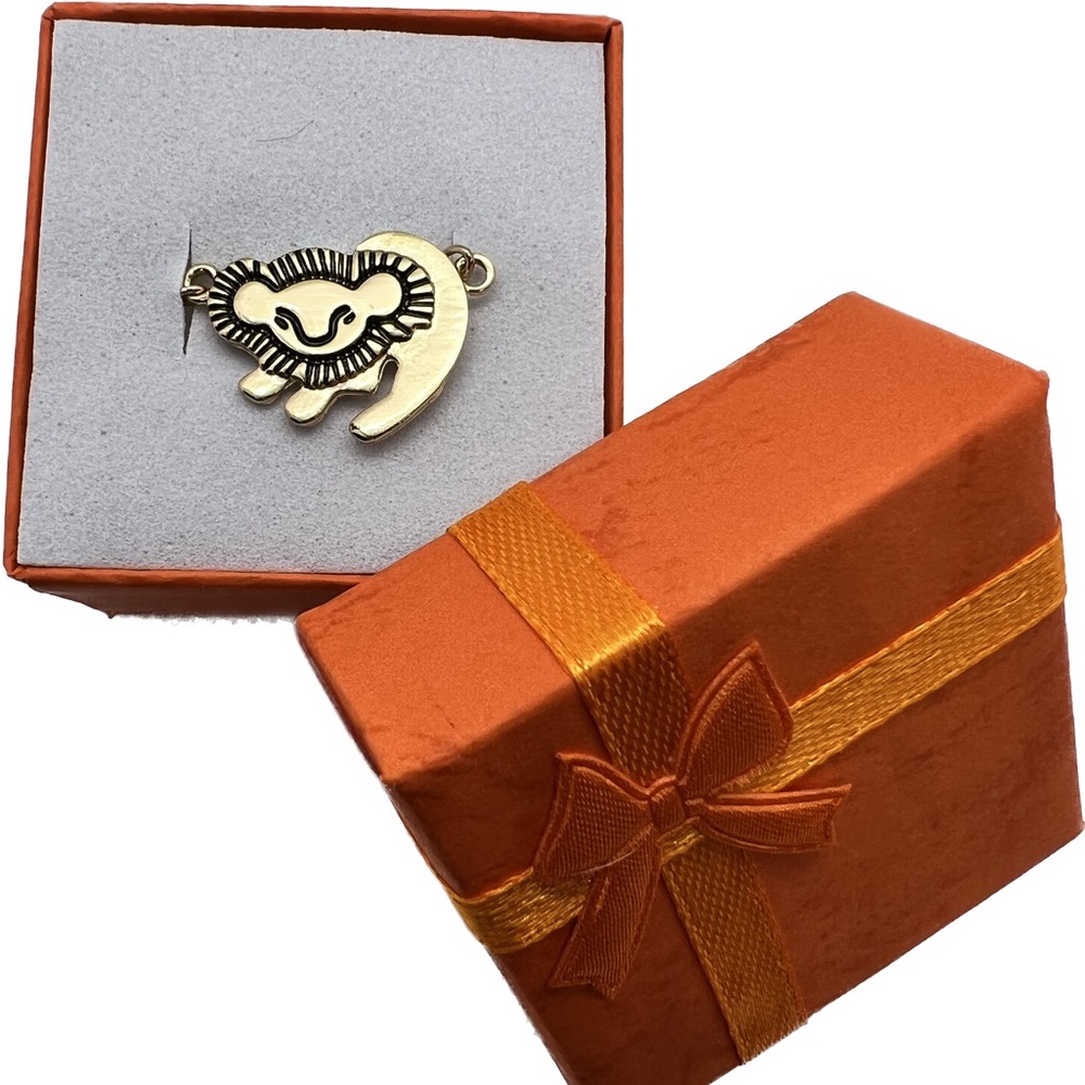 Broadway Disney Lion King Simba symbol necklace NEW minimalist jewelry gift VHTF